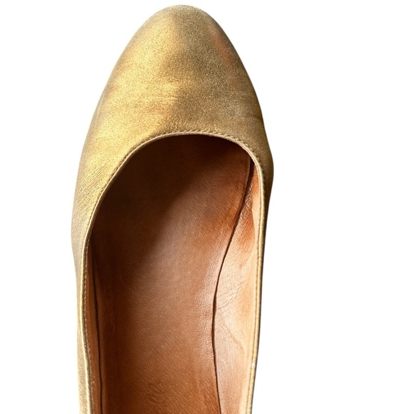 Madewell Leia Metallic Gold Shimmer Rounded Toe
Ballet Flats - Picture 10 of 15